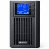 Qoltec Zasilacz awaryjny UPS Pure Sine Wave | 1kVA | 800W | AVR | LCD | Czysty Sinus